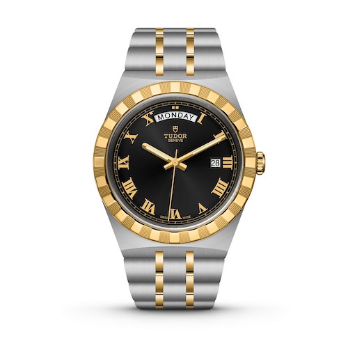 Tudor-Royal-41-MM-Edelsthl-Gelbgold-M28603-0003 Tudor Royal M28603-0003