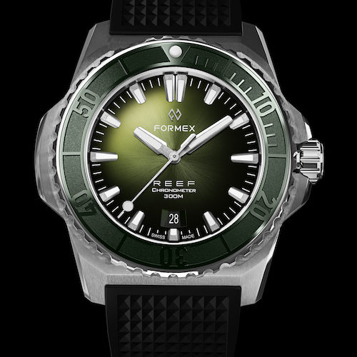 Formex-Reef-2200.1.6300.910 Formex Reef Grünes Zifferbaltt