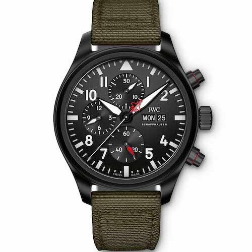 IWC-Schaffhausen-Top-Gun-Chronograph-IW389104-Front IWC Schaffhausen Top-Gun-Chronograph