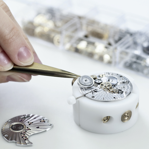 Nomos-Lambda-Montage-DUW-1001 Nomos Glashütte DUW 1001