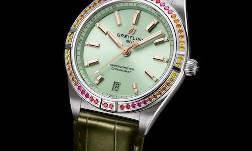 Breiltling-South-Sea-Mintgruen Die minzgrüne Variante der South Sea Capsule Collection.