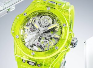 Hublot Big Bang Tourbillon Neon Yellow Saxem