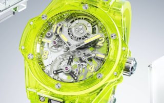 Hublot Big Bang Tourbillon Neon Yellow Saxem