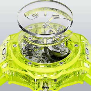 Hublot Big Bang Tourbillon Neon Yellow Saxem