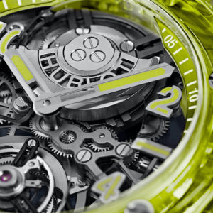 Hublot Big Bang Tourbillon Neon Yellow Saxem Mikrorotor