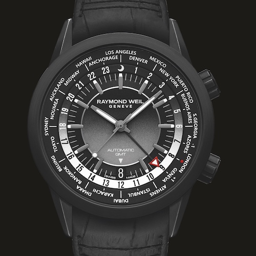 Raymond Weil Freelancer GMT Worldtimer 2765 Schwarz DLC Raymond Weil Freelancer GMT Worldtimer 2765 Schwarz DLC