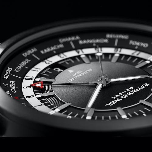 Raymond Weil Freelancer GMT Worldtimer 2765 Schwarz DLC Raymond Weil Freelancer GMT Worldtimer 2765 Schwarz DLC