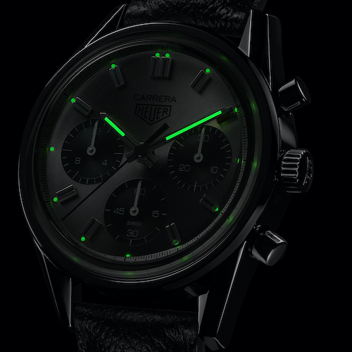 TAG Heuer Carrera Chronograph 60th anniversary bei Nacht TAG Heuer Carrera Chronograph 60th anniversary bei Nacht