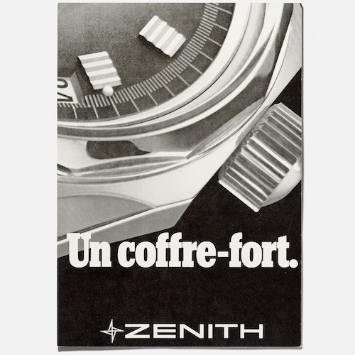 Zenith Defy Revival Broschüre Zenith Defy Revival Broschüre