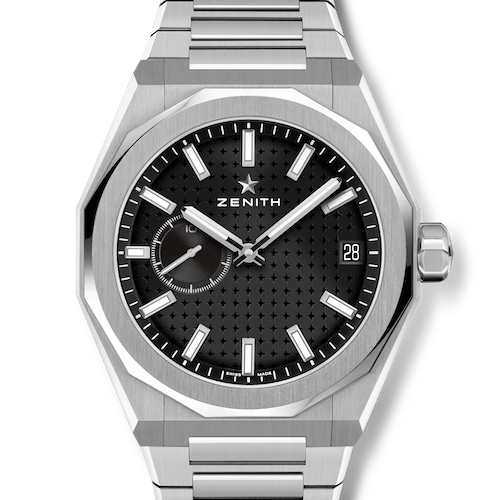 Zenith Defy Skyline schwarz mit Metallband Zenith Defy Skyline schwarz mit Metallband