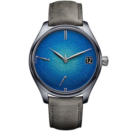 H. Moser 1800-2000 Endeavour Perpetual Calendar Tantalum Blue Enamel H. Moser 1800-2000 Endeavour Perpetual Calendar Tantalum Blue Enamel