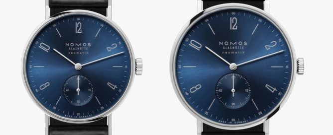 Nomos Tangente neomatik Blaugold 3543 und 2362_