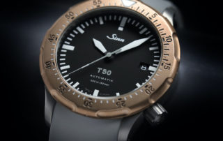Sinn Spezialuhren T50 GBDR mit Drehring aus Goldbronze