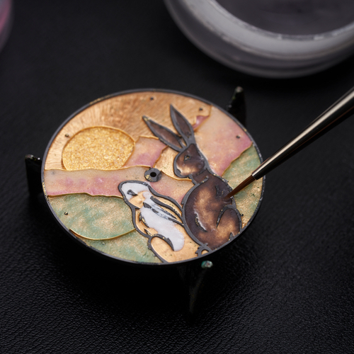 Ulysse Nardin Classico Rabbit Champleve Emaillemalen Ulysse Nardin Classico Rabbit Champleve Emaillemalen