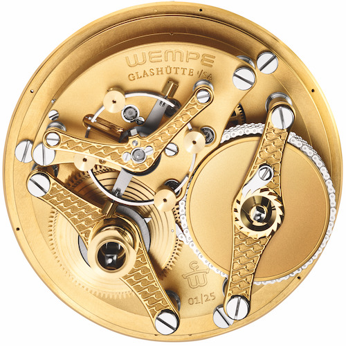 Wempe Glashuette Marine Chronometer by Tim Heywood CW800018 CW800019 Werk Wempe Glashuette Marine Chronometer by Tim Heywood CW800018 CW800019 Werk