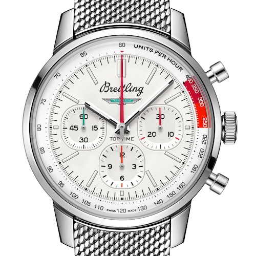 Breitling Top Time B01 Ford Thunderbird Ref. AB01766A1A1X1 Milanaiseband Breitling Top Time B01 Ford Thunderbird Ref. AB01766A1A1X1 Milanaiseband