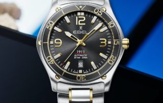 Ebel 1911 Marine Schwarz und Gold