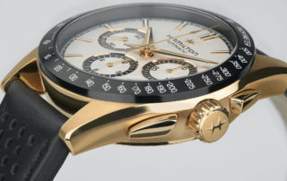 Hamilton Jazzmaster Performer Automatic Chronograph H36626710 Roségoldfaben PVD-beschichtet