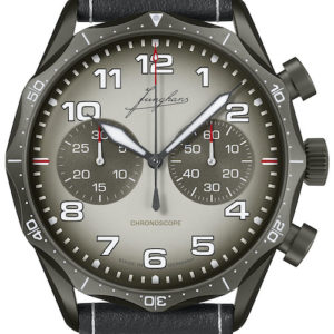 Junghans Meister Pilot Chronoscope 27/3398.00 sandfarben