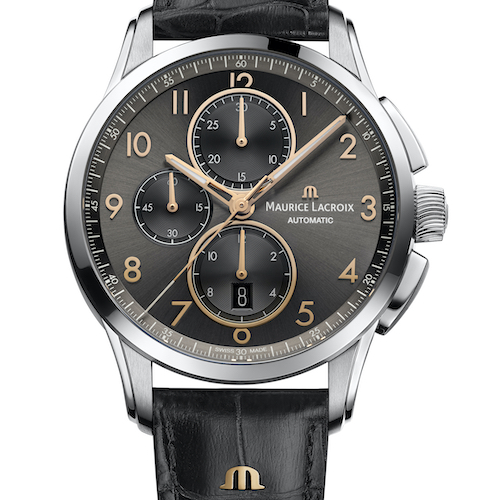 Maurice Lacroix Pontos Chronograph Gunmetall-Grau Maurice Lacroix Pontos Chronograph Gunmetall-Grau