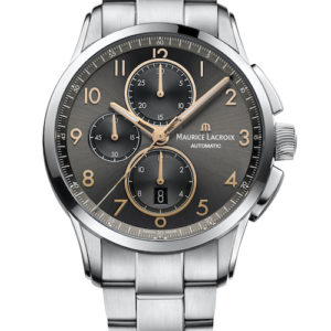Maurice Lacroix Pontos Chronograph Gunmetall-Grau