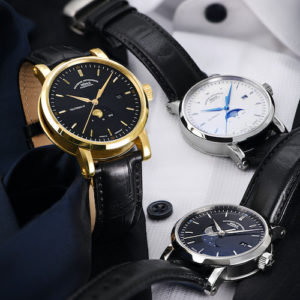Mühle-Glashütte Teutonia IV Mondphase Gold M1-44-03-750-LB