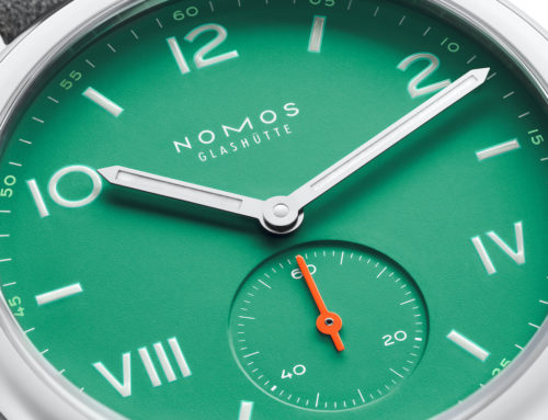 Nomos Glashütte: Club Campus Cream Coral und Electric Green
