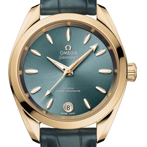Omega Seamaster Aqua Terra 24mm Moonshine Gold 22053342010001f Omega Seamaster Aqua Terra 24mm Moonshine Gold 22053342010001f