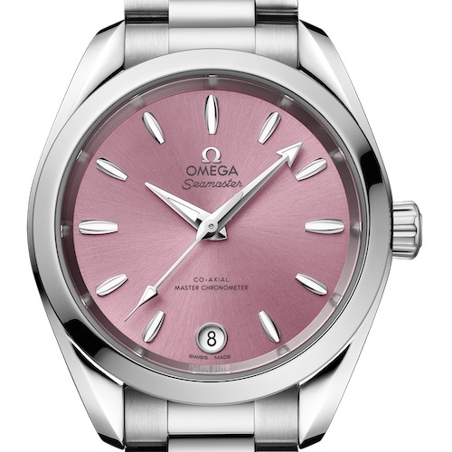 Omega Seamaster Aqua Terra 34mm Shell Pink 22010342010003f Omega Seamaster Aqua Terra 34mm Shell Pink 22010342010003f