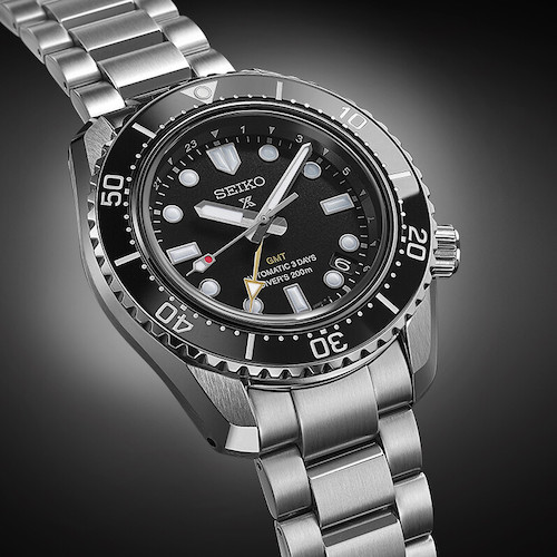 Seiko Prospex Taucheruhren GMT Zehn vor Zwei