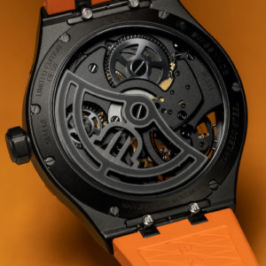 Maurice Lacroix Aikon Master Grand Date Technicolour Orange Werk ML311