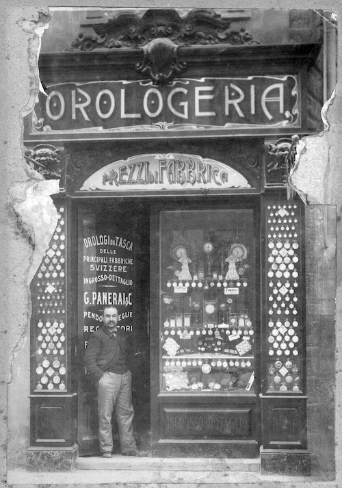 Das historische Geschäft von Panerai in Florenz