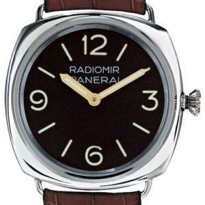 Die limitierte Panerai PAM21 im Platingehäuse von 1998.