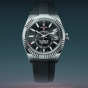 Rolex Sky-Dweller Weißgold Oysterflex m336239