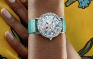 Die Ladybird von Blancpain an einem Damenarm