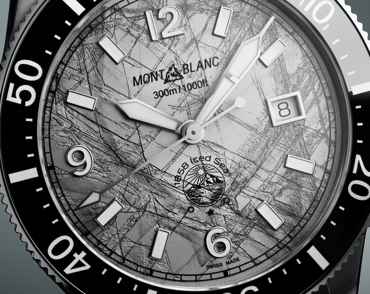 Montblanc 1858 Iced Sea Automatic Date Grey Dial