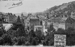 Ulysse Nardin Historische Postkarte Le Locle 1908