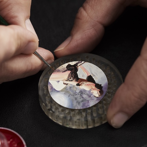 Ulysse Nardin x Manara Miniaturmalerei Ulysse Nardin x Manara Miniaturmalerei