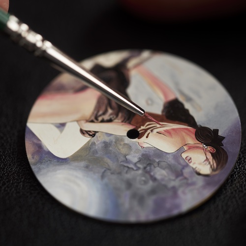 Ulysse Nardin x Manara Miniaturmalerei Ulysse Nardin x Manara Miniaturmalerei