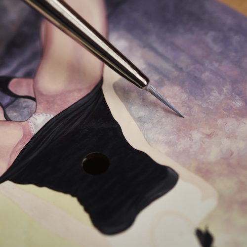 Ulysse Nardin x Manara Miniaturmalerei Ulysse Nardin x Manara Miniaturmalerei