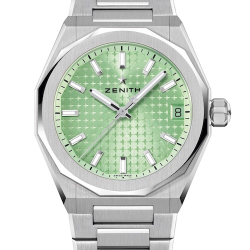 Zenith Defy Skyline 36 Green Ref. 03.9400.670.61. I001 EUR9100 Zenith Defy Skyline 36 Green Ref. 03.9400.670.61. I001 EUR9100