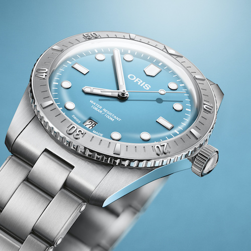 Oris Divers Sixty-Five 17070 Die Oris Diver Sixty-Five ist wasserdicht bis zehn Bar.