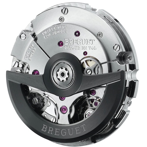 Breguet Kaliber 728 Das Breguet Kaliber 728 besitzt eine Gangautonomie von 60 Stunden und besteht aus 350 Komponenten.