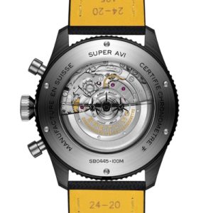 Das Schaltradkaliber B04 ist ein von der COSC zertifiziertes Chronometer.