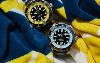 Breitling Superocean Automatic 44 Special Edition Iceblue and Yellow