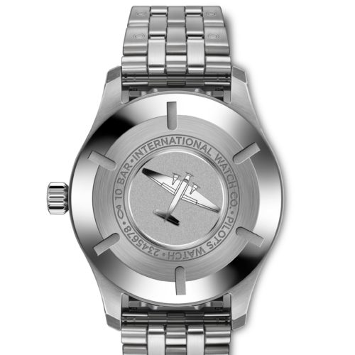 IWC Schaffhausen Mark XX IW328208 Dank eines Wechselsystems lassen sich die Leder- und Edelstahlbänder ohne Werkzeuge tauschen.