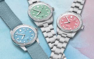 Oris Divers Sixty-Five Cotton Candy