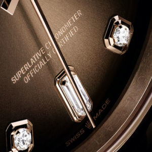 Jedes Rolex-Modell ist als »Superlative Chronometer Officially Certified« auf dem Zifferblatt ausgewiesen.