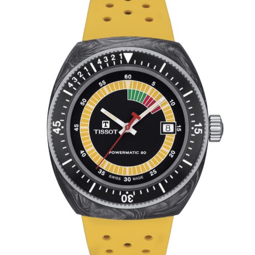 Tissot Sideral T145_407_97_057_00 Gelb Die neue Tissot Sidéral ist in drei Farbvariationen erhältlich.