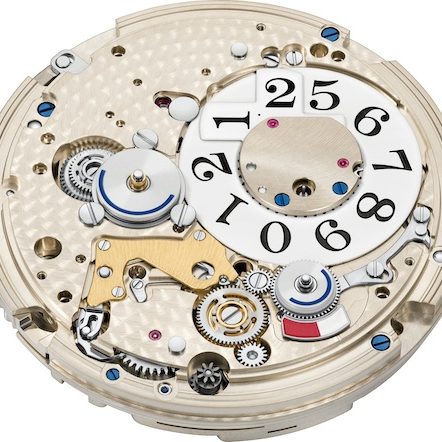 A. Lange & Söhne Kaliber L141.1 Handaufzug Das Handaufzugkaliber L141.1 besteht aus 448 Einzelteilen.